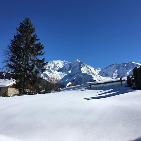 Marie Mont Blanc Vue Mont Blanc Lejlighed Saint-Gervais-les-Bains Eksteriør billede