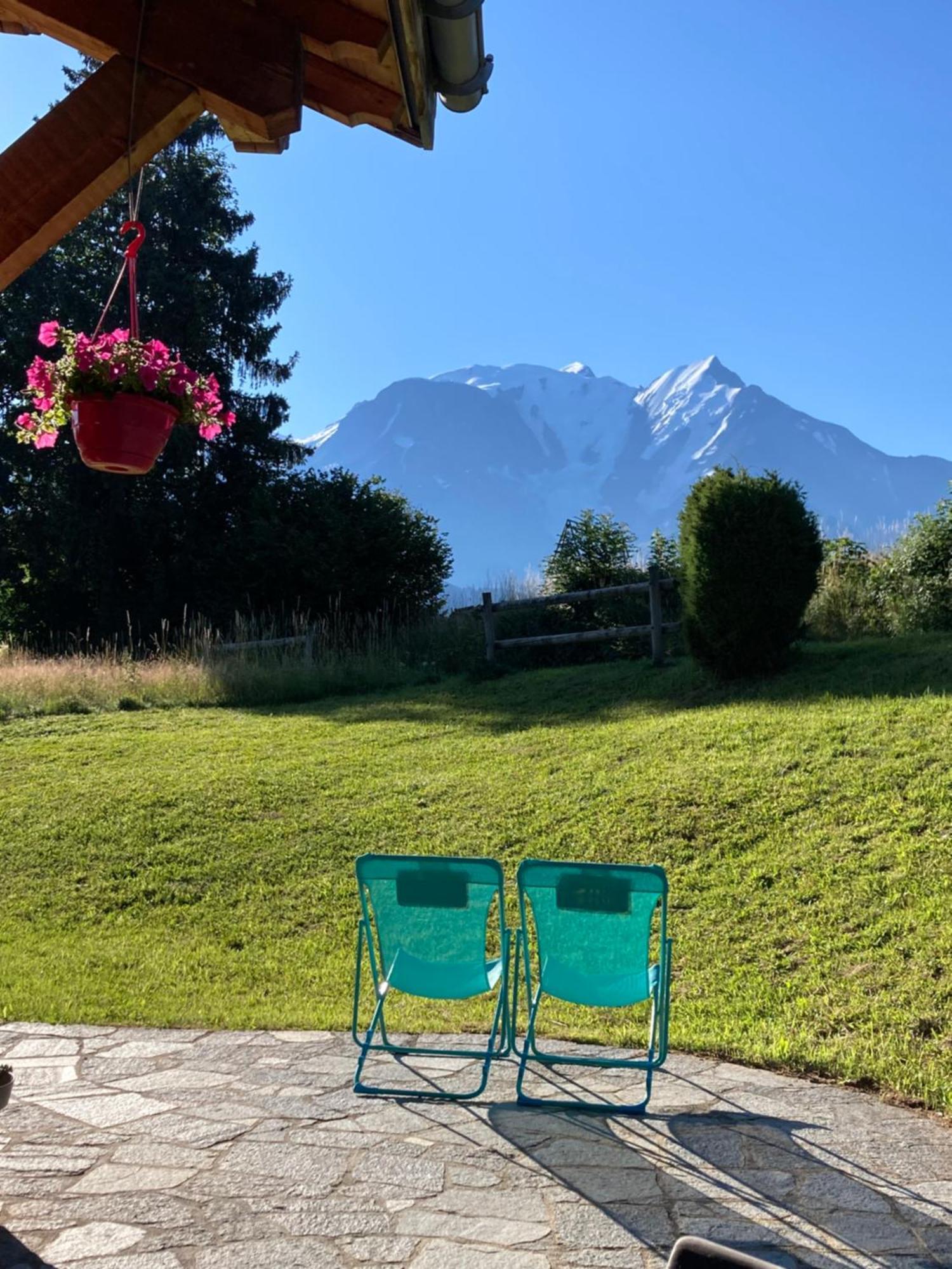 Marie Mont Blanc Vue Mont Blanc Lejlighed Saint-Gervais-les-Bains Eksteriør billede